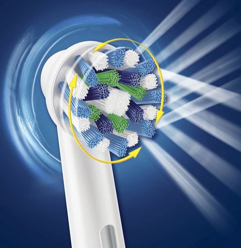 oral-b cross action clean maximiser eb50-8 brushes