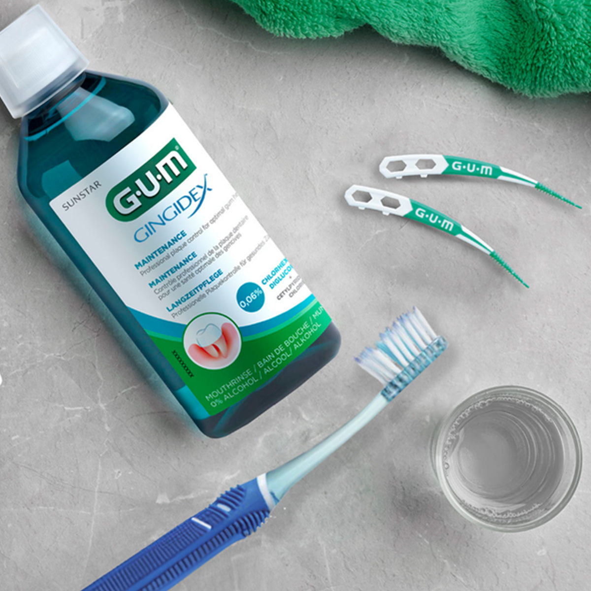 GUM Gingidex mondspoelmiddel met CPC