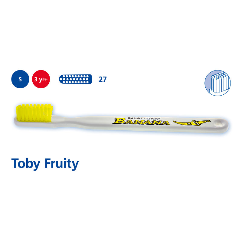 Lactona tandenborstel Toby Fruity(13cm)