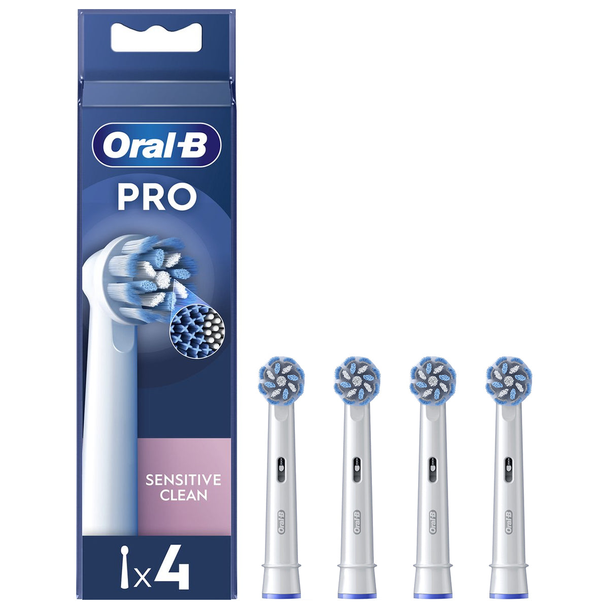 Oral-B PRO Sensitive Clean EB60X-4 opzetborstels