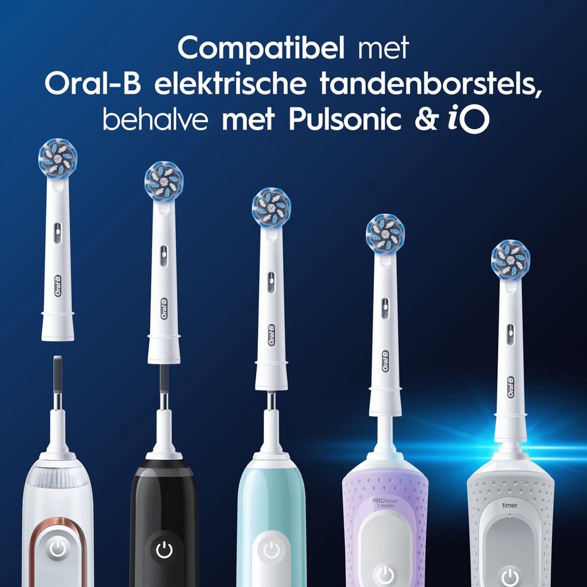 Oral-B PRO Sensitive Clean EB60X-4 opzetborstels