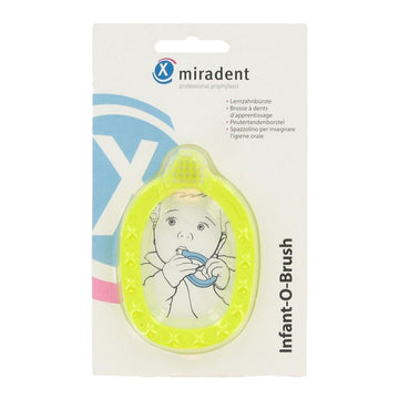 Miradent Infant-o-brush bijtring geel