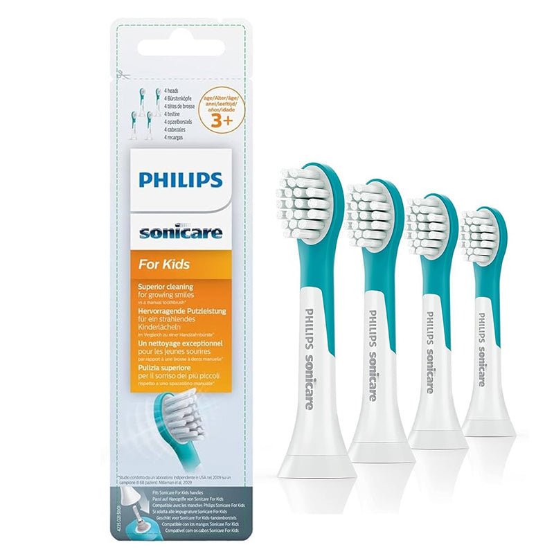Sonicare For Kids opzetborstels groen HX6034/33