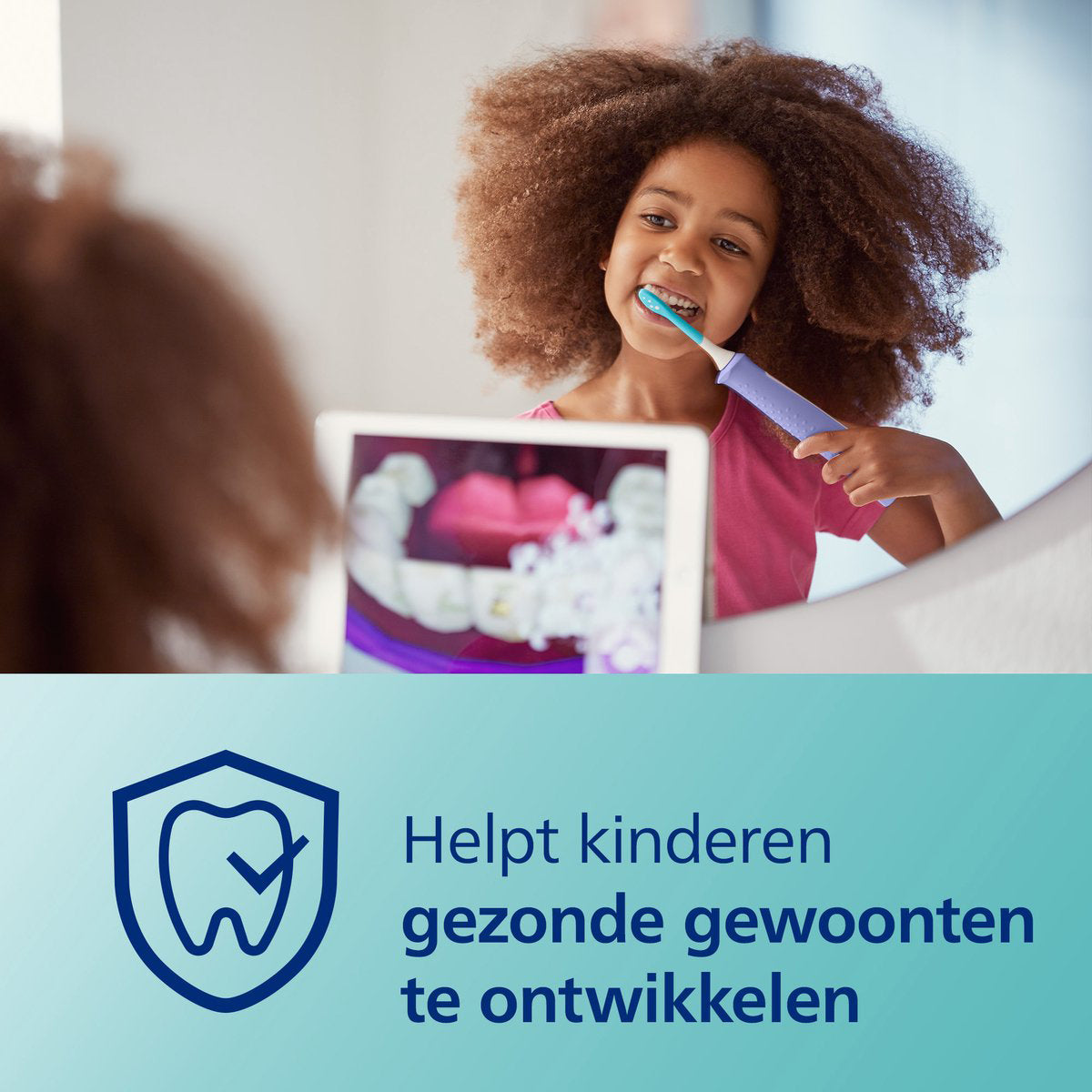 Sonicare Kids HX6322/04 elek.tandenborstel blauw