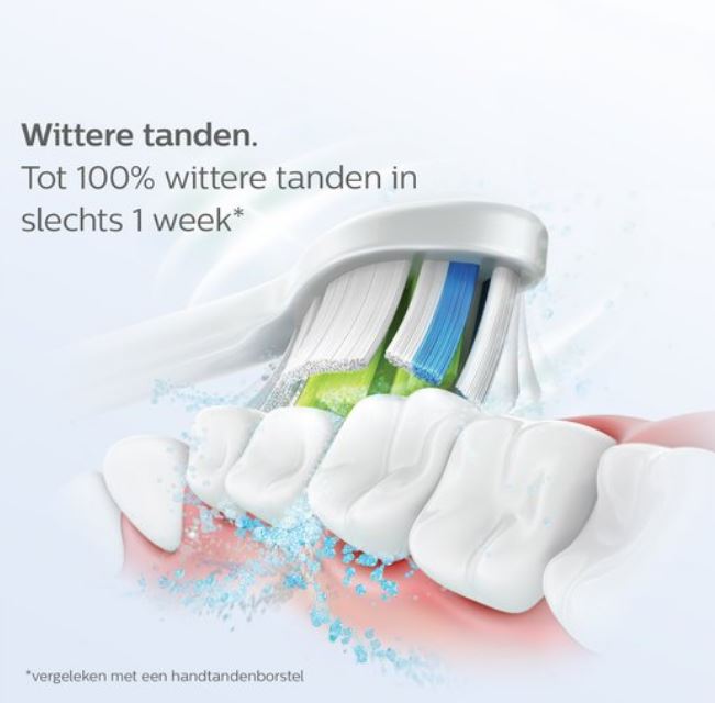 Sonicare W2 Optimal White HX6064/10 opzetborstels