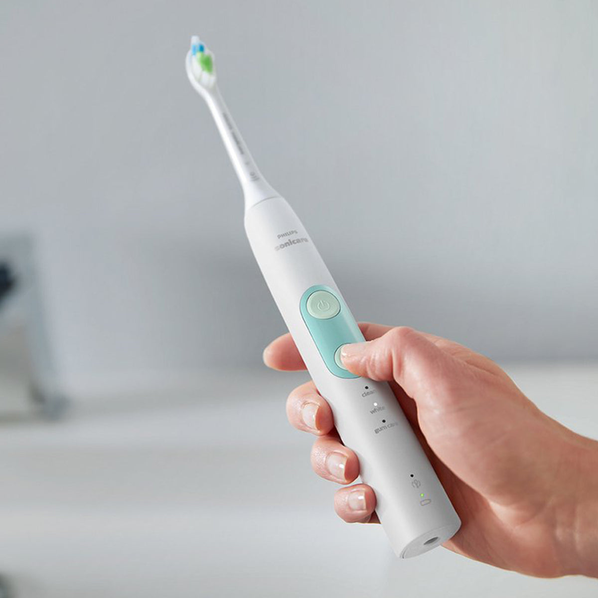 Sonicare 5100 Protective Clean HX6851/34 wit+blauw