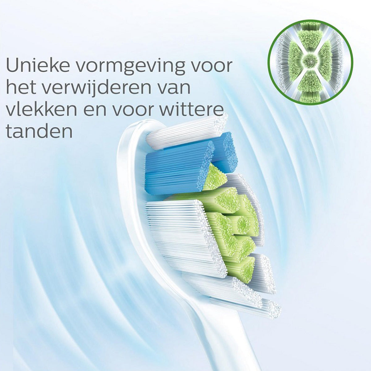Sonicare W2 Optimal White HX6064/11 opzetb. Zwart