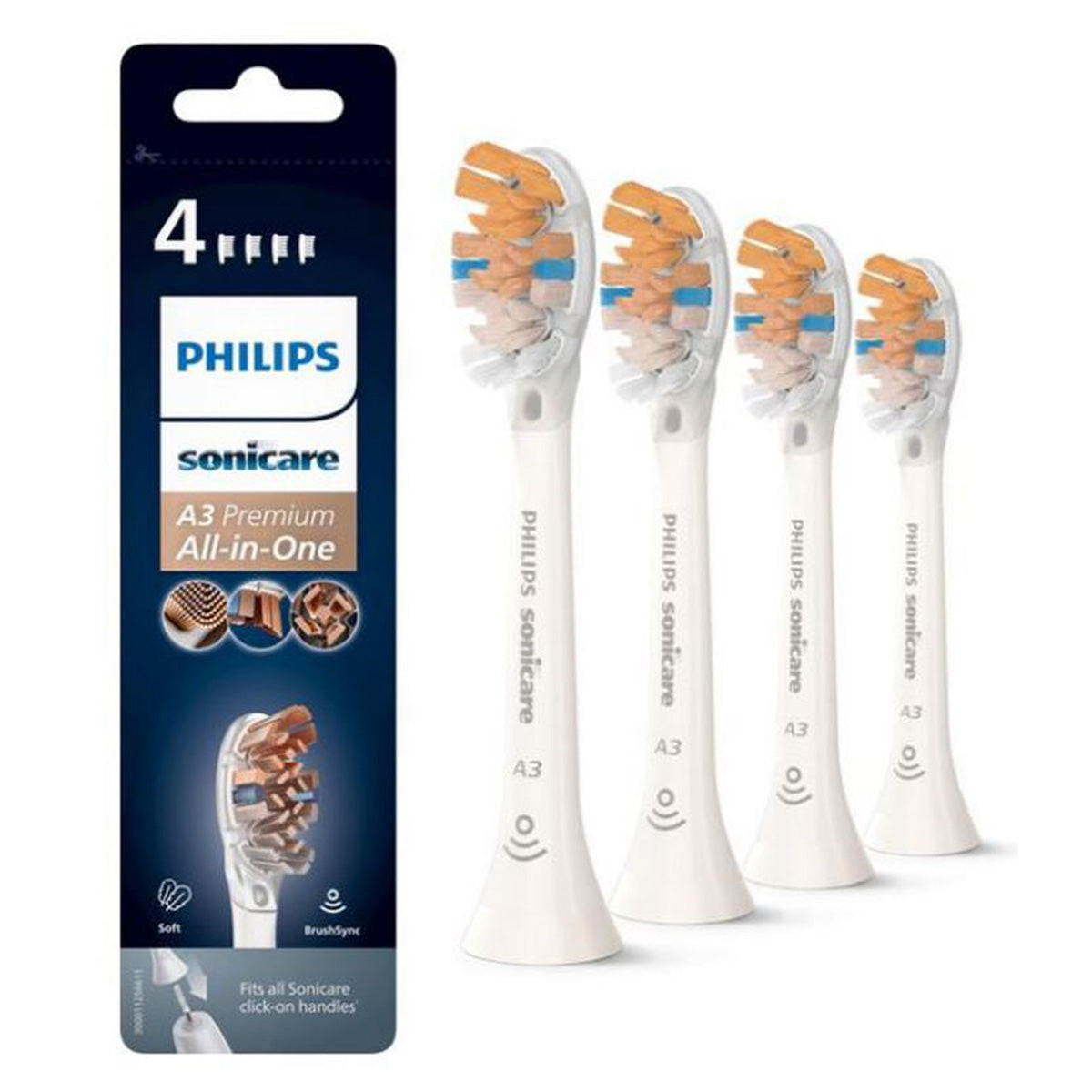 Sonicare A3 Premium AIO HX9094/10 wit Opzetb.