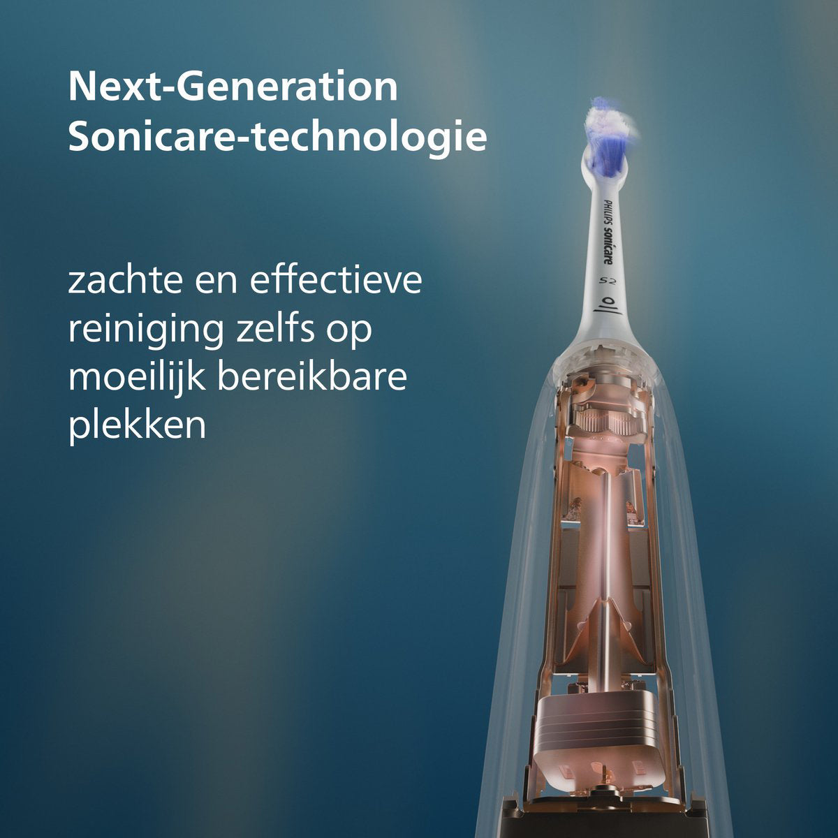 Sonicare 6100 elektrische borstel wit HX7400/01