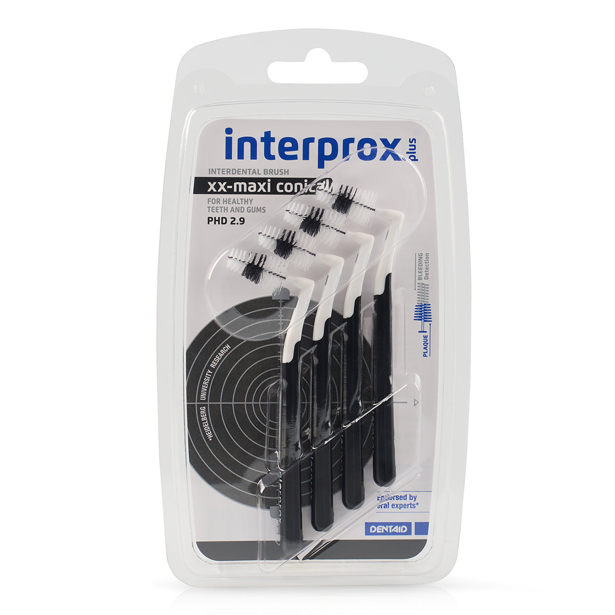 Interprox Plus PHD 2,9 XX-Maxi Conical zwart blister
