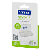 Vitis Orthodontic Wax verpakking met twee doosjes orthodontische beschermwas
