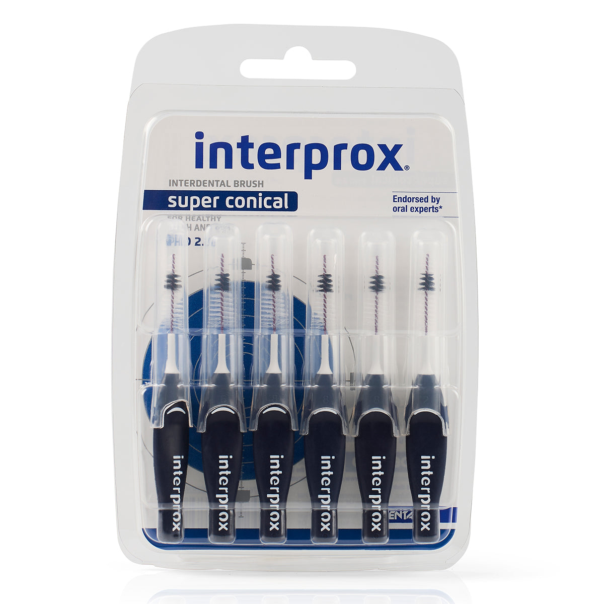 Interprox PHD 2,0 / Super Conical Blauw blister