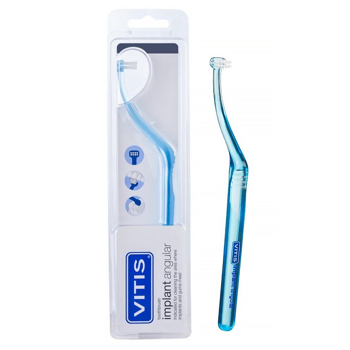 Vitis Implant Angular tandenborstel