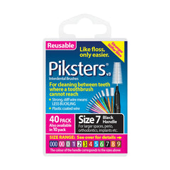 Piksters ragers Size 7 zwart box