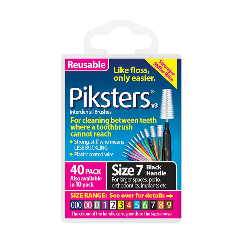 Piksters ragers Size 7 zwart box