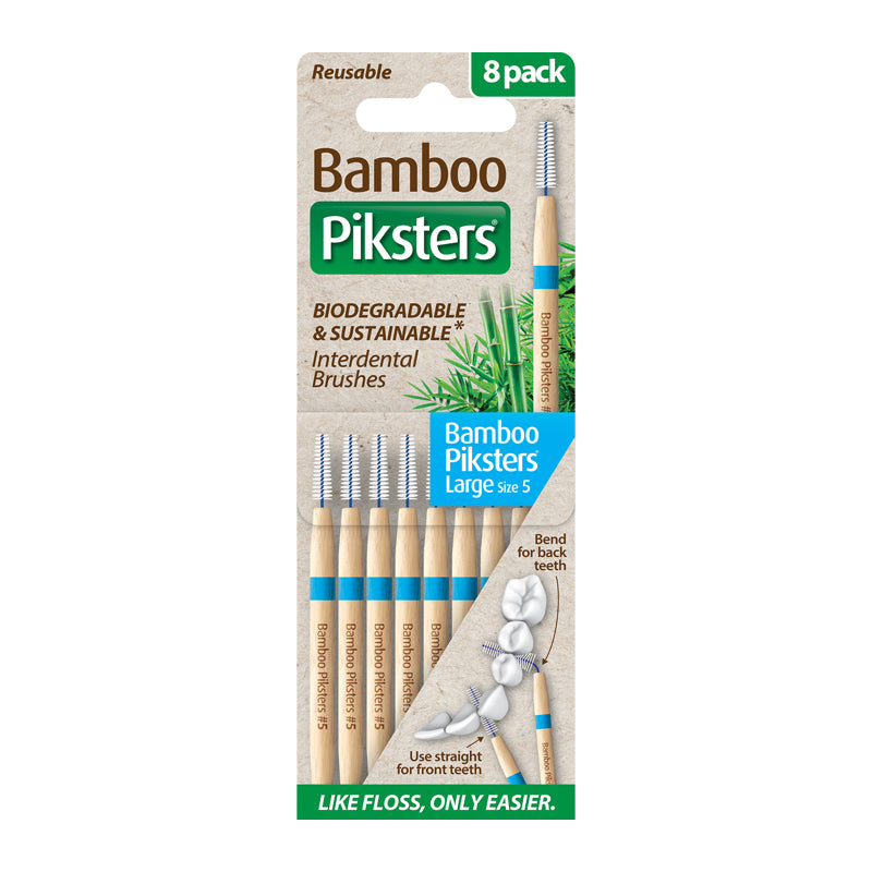 Bamboo Piksters ragers Size 5 Large blauw