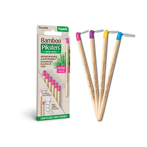 Bamboo Piksters ragers hoek Size 1 Fijn paars
