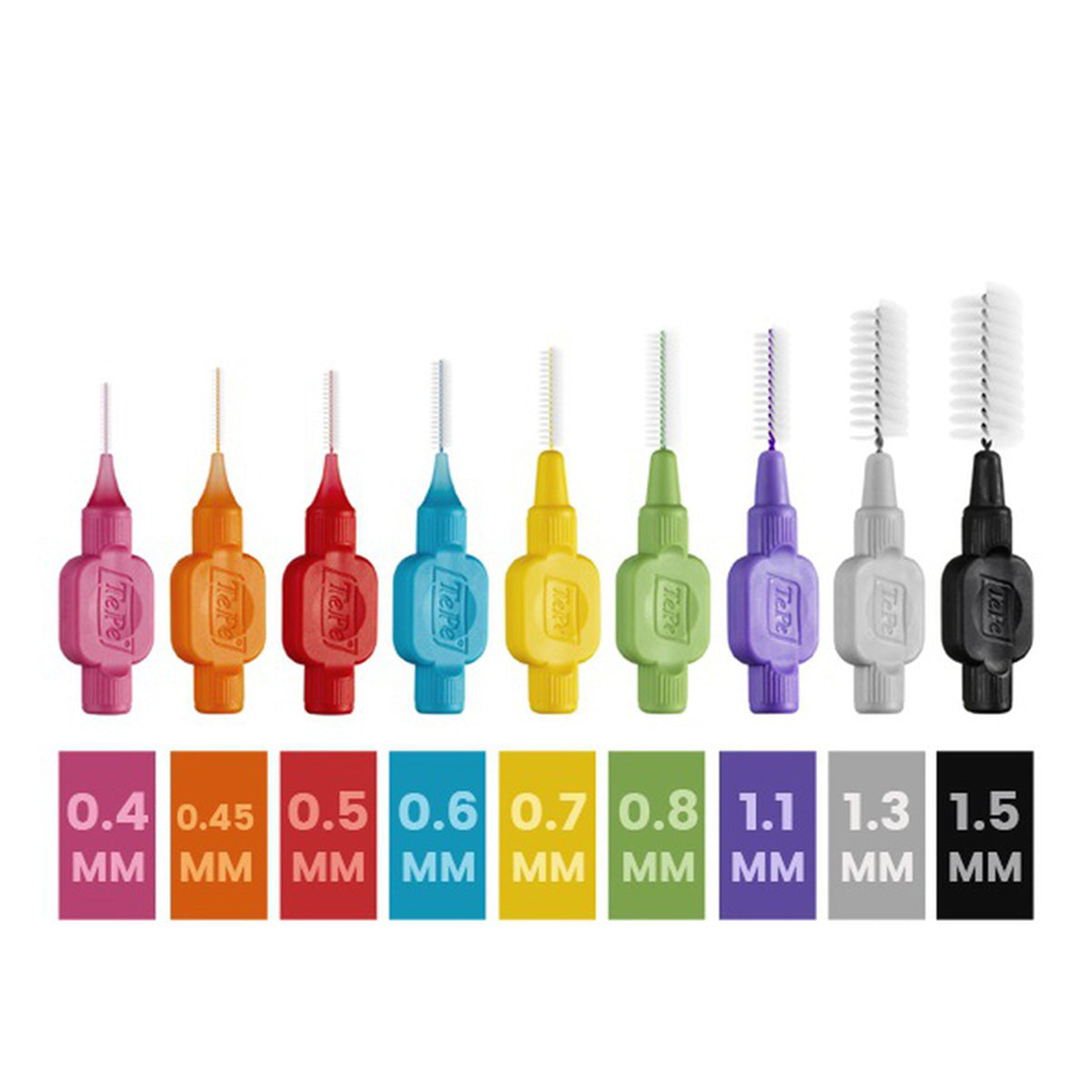TePe Interdentale ragers Original blauw 0,6mm(3)