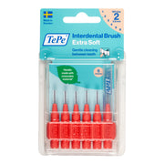 TePe Interdentale ragers X-soft rood 0,5mm(2)
