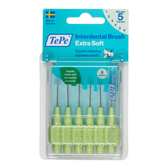 TePe Interdentale ragers X-soft groen 0,8mm(5)