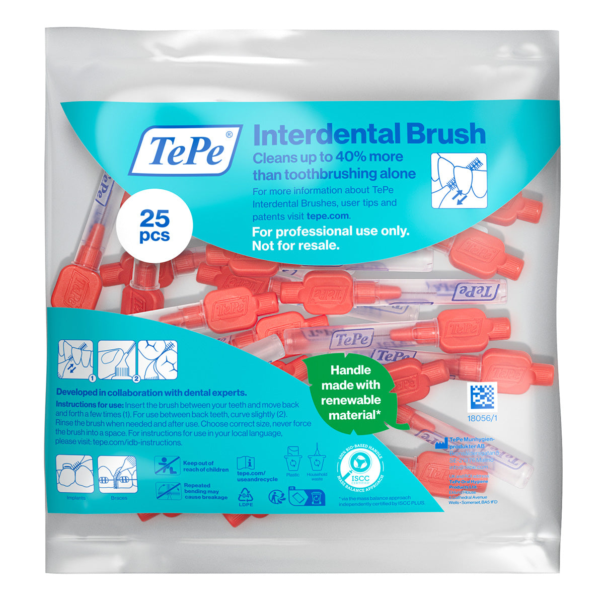 TePe Interdentale ragers X-soft rood 0,5mm(2)