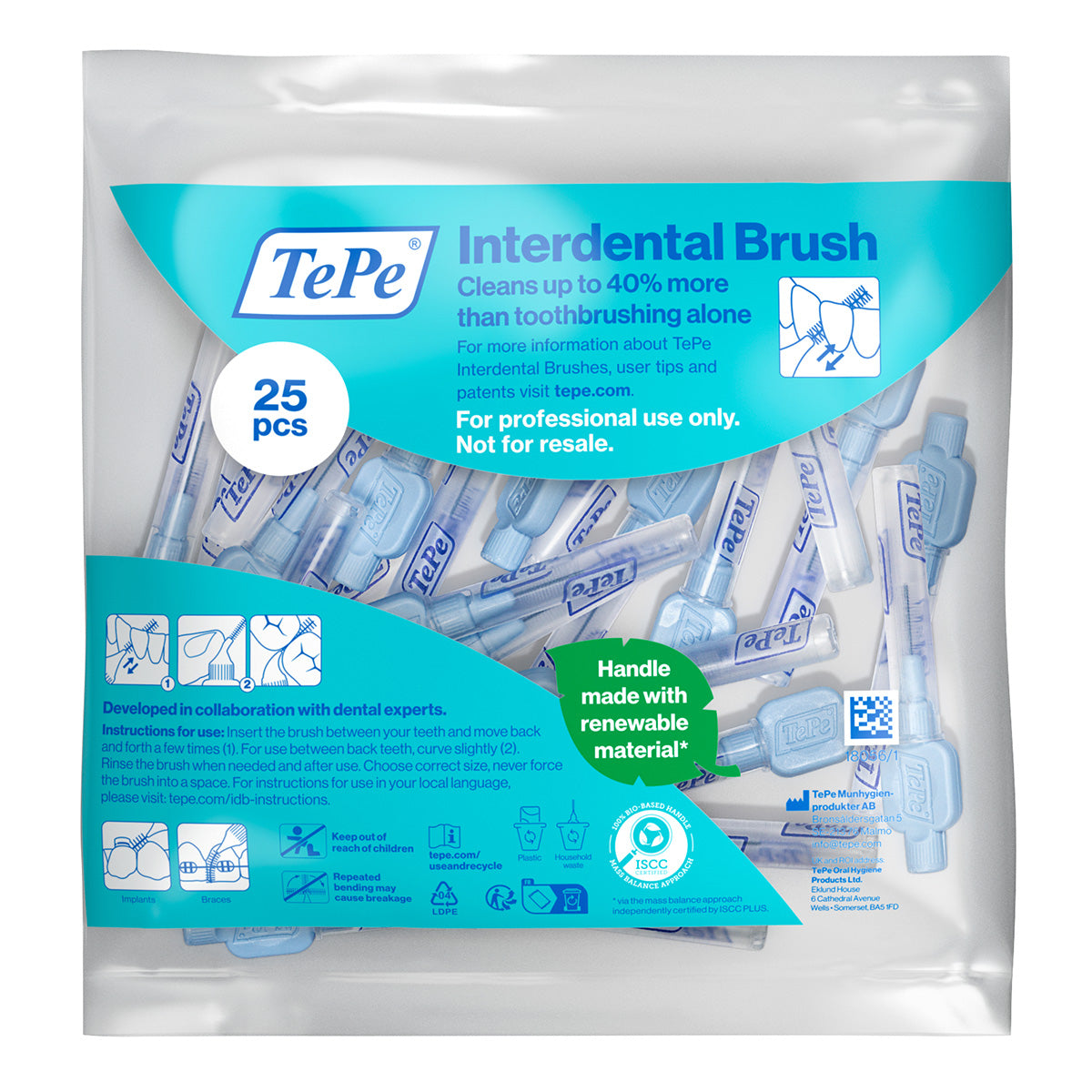 TePe Interdentale ragers X-soft blauw 0,6mm(3)