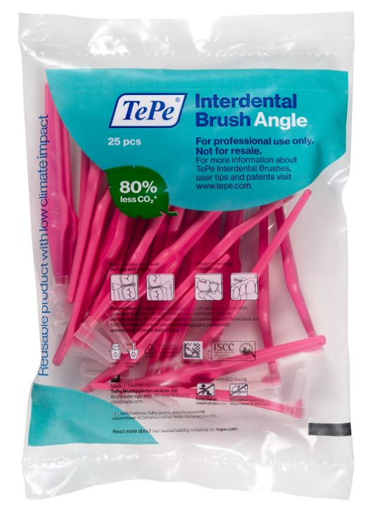 TePe Angle Interdentale ragers roze 0,4mm(0)