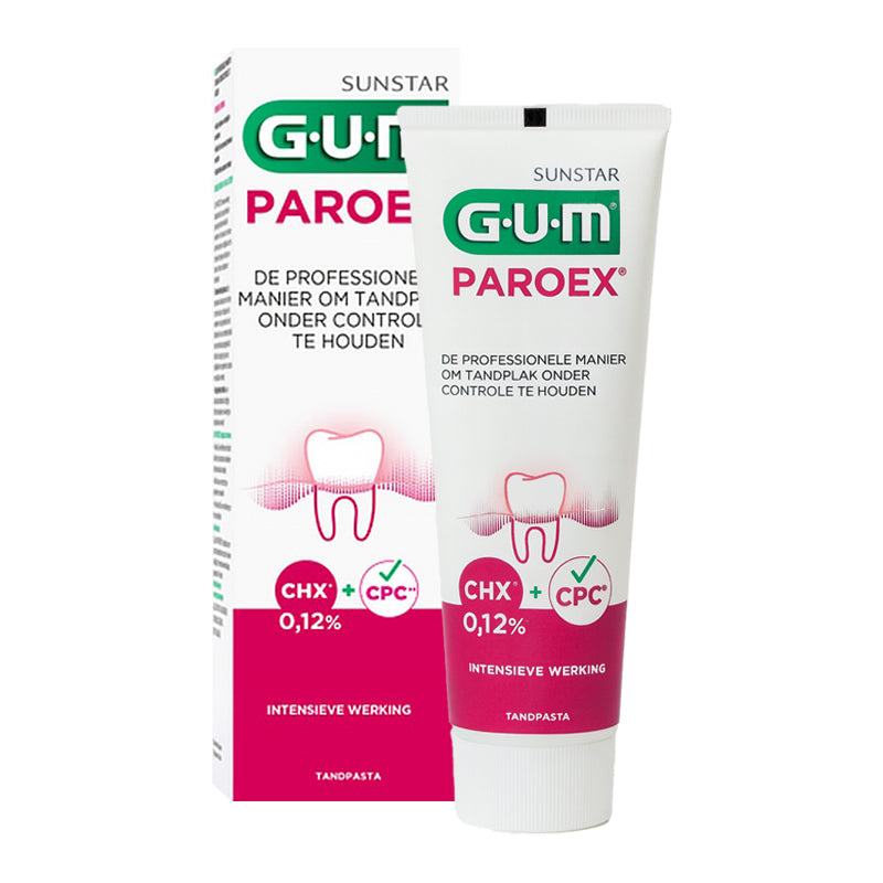 GUM Paroex tandpasta 0,12% chloorhexidine