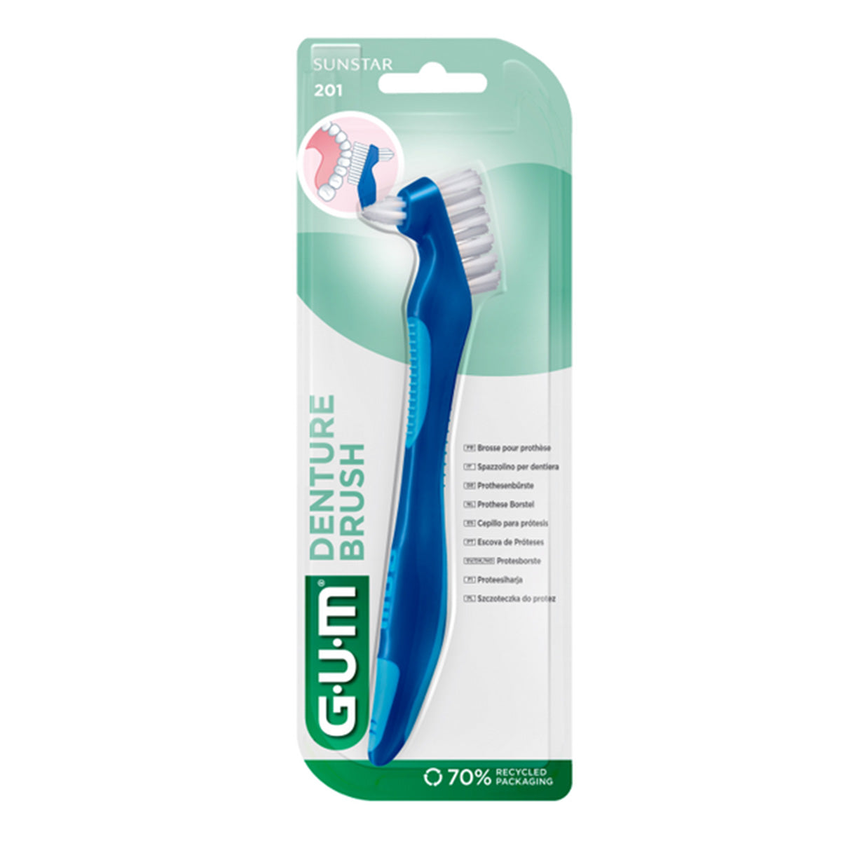 GUM Prothese tandenborstel
