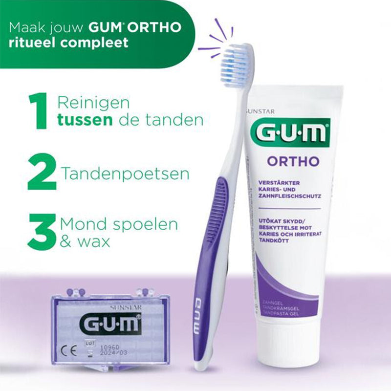 GUM Ortho tandenborstel