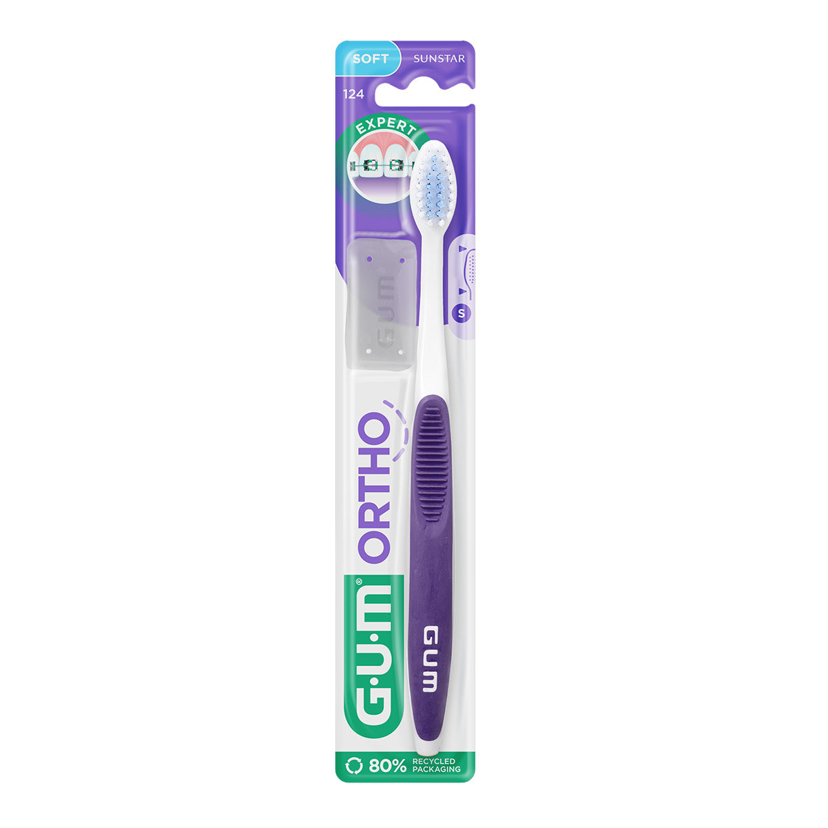 GUM Ortho tandenborstel