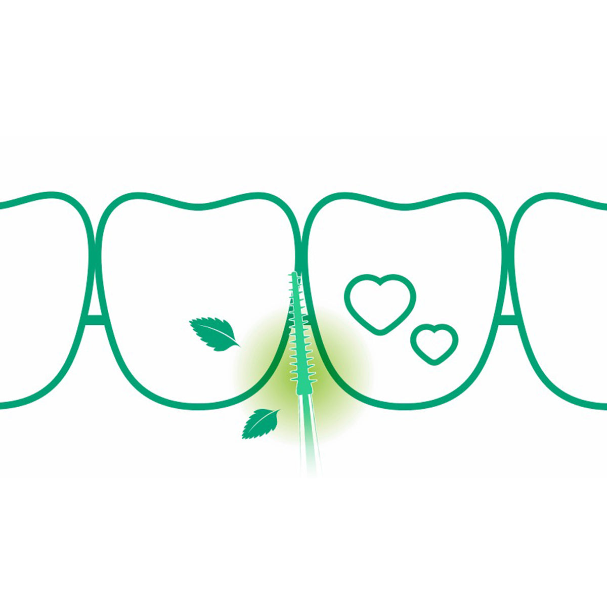 GUM Soft-picks Minty Medium
