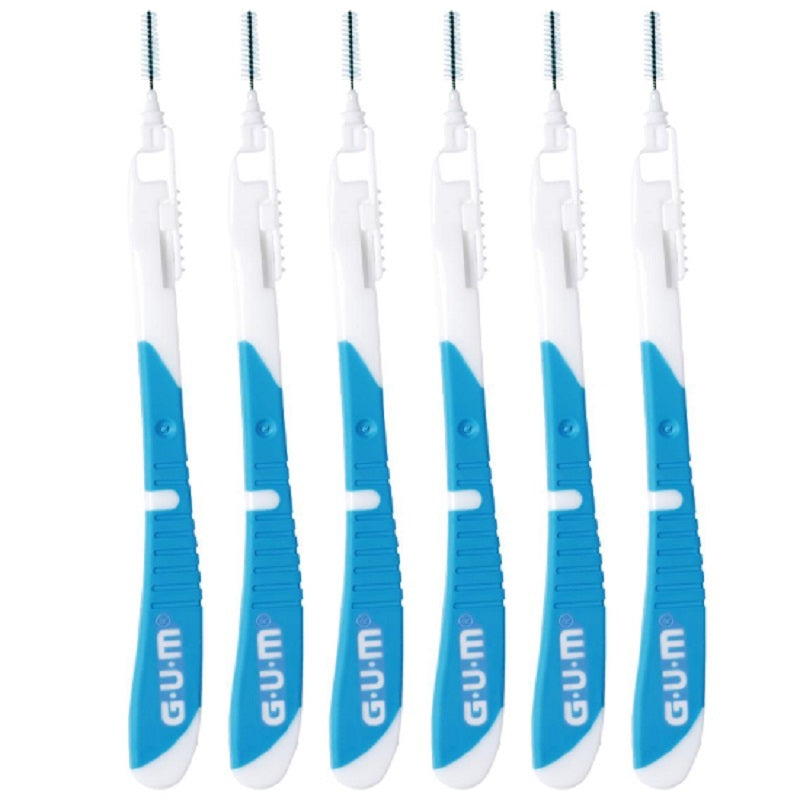GUM Bi-Direction ragers 0,9 mm / blauw regular