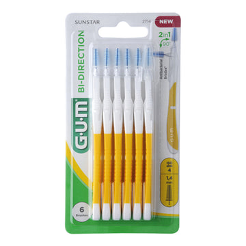 GUM Bi-Direction ragers 1,4 mm / geel