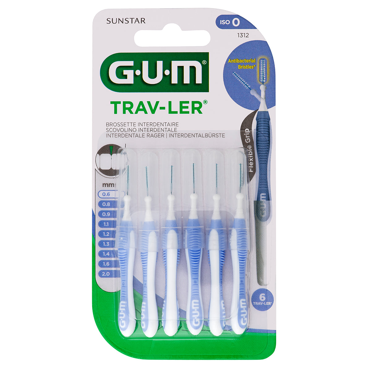 GUM Trav-Ler 0,6mm lavendel