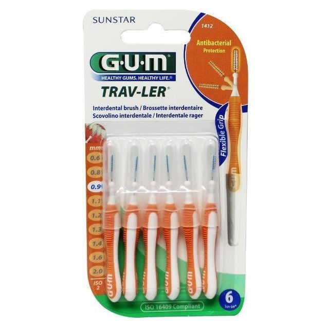 GUM Trav-Ler 0,9mm oranje