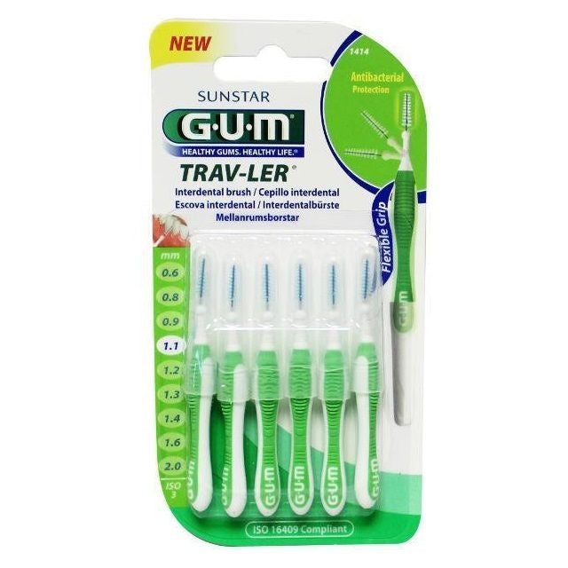 GUM Trav-Ler 1,1mm groen