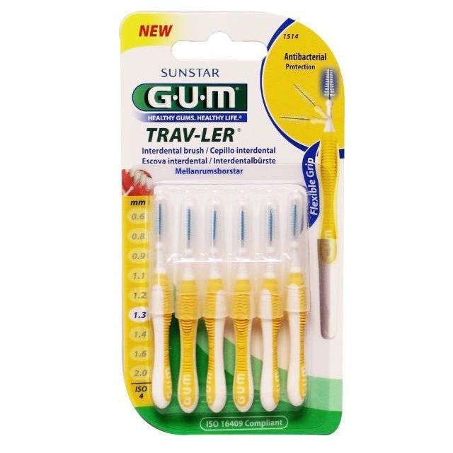 GUM Trav-Ler 1,3mm geel