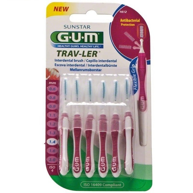 GUM Trav-Ler 1,4mm bordeaux