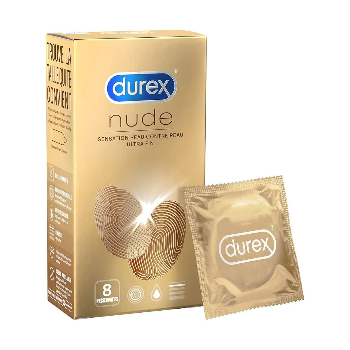 Durex Condooms Nude - extra dun