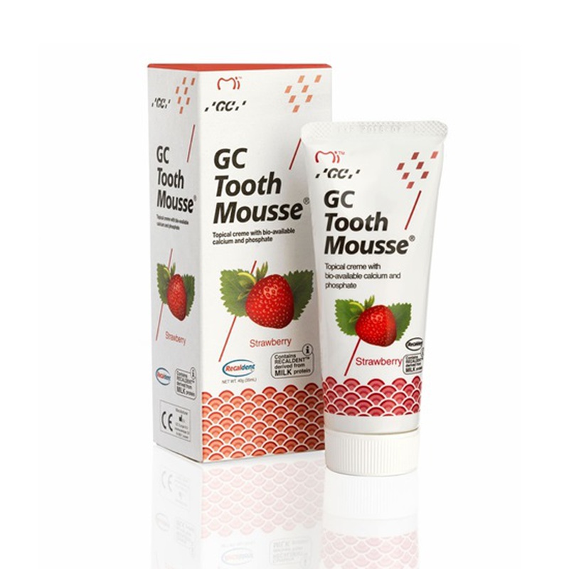tooth mousse aardbei tube