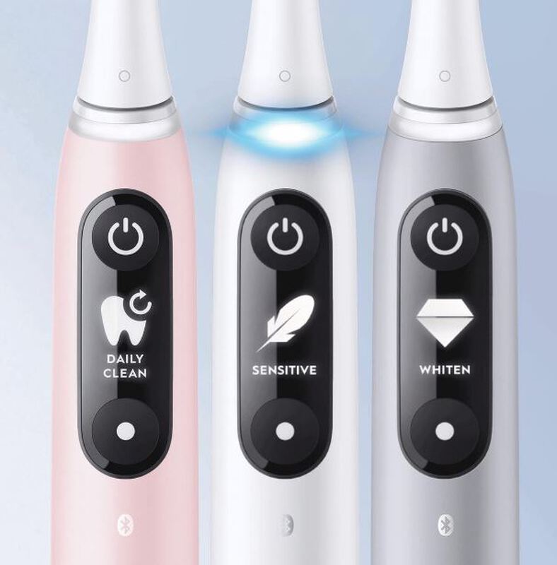 oral-b io6 white elektrische tandenborstel