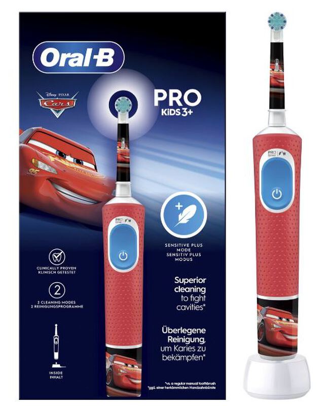 oral-b vitality pro 103 kids cars 3+ jaar