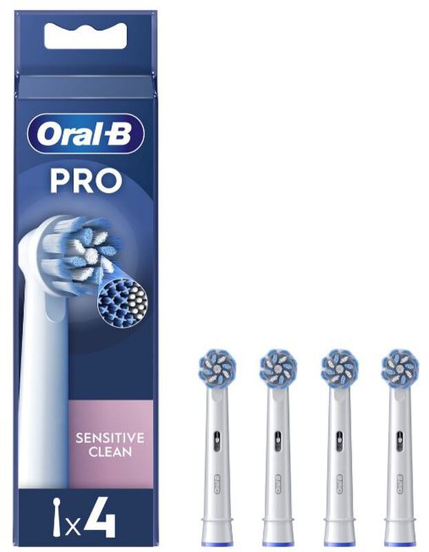 oral-b pro sensitive clean eb60x-4 opzetborstels