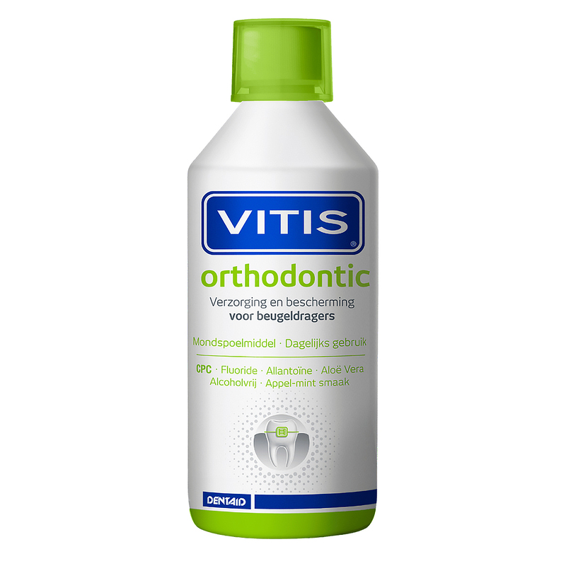 vitis orthodontic mondspoelmiddel + tand