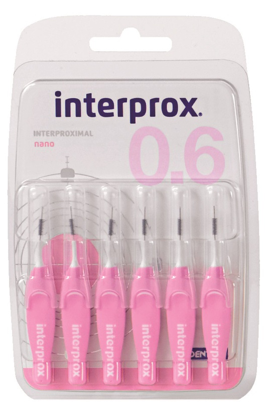 interprox 0.6 roze nano 1.9mm blister