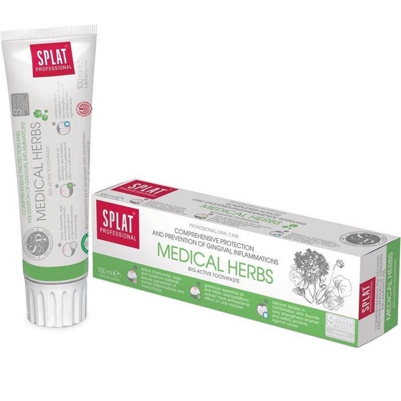 splat tandpasta professional medical herbs