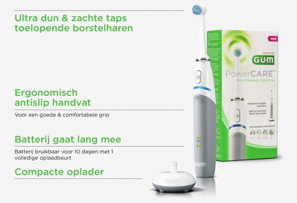 gum powercare elektrische tandenborstel