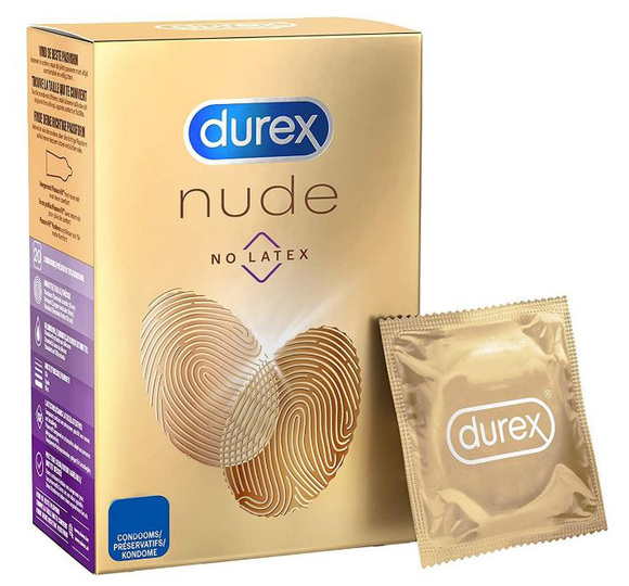 durex condooms nude no latex - extra dun