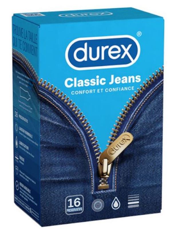 durex condooms classic jeans